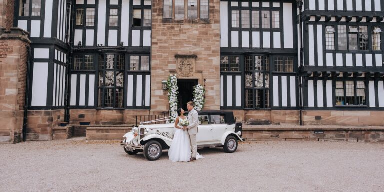 Wedding Car outside Inglewood Manor