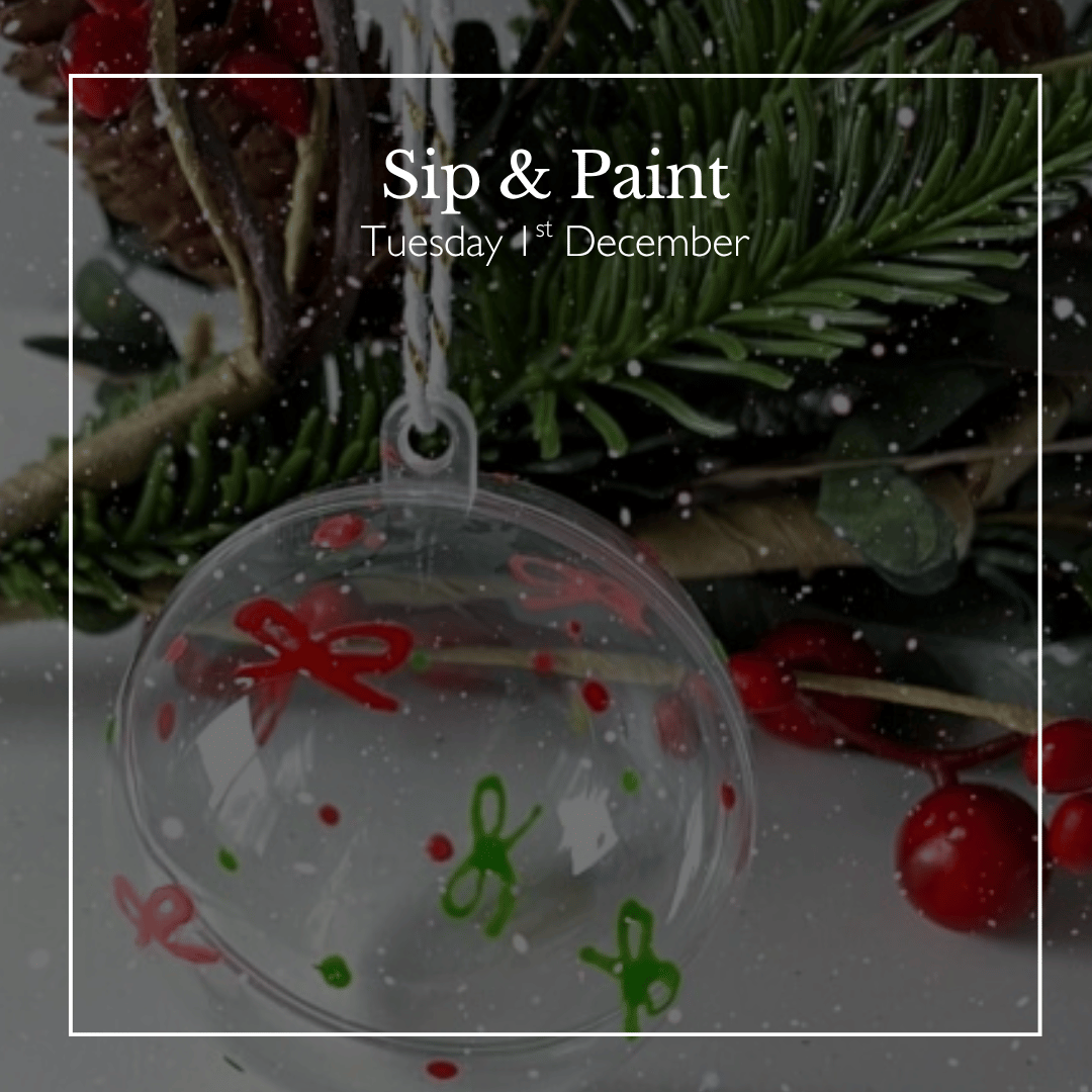 Festive Sip & Paint Inglewood Manor